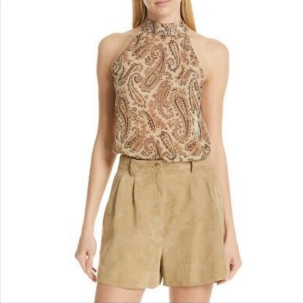 Nili Lotan silk top Sz 0